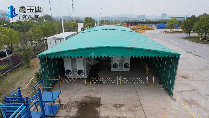 株洲中國中車電動移動大棚